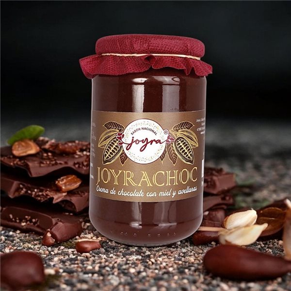 Schokoladencreme mit Honig und Haselnüssen - 400 g.-trasera