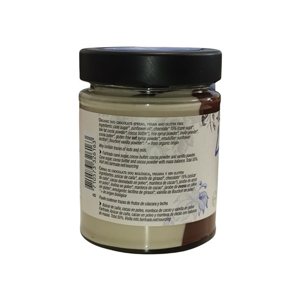 DUO Bio Chocolate Cream 270g La Vida Vegan-detalle