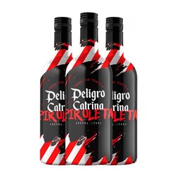 Crema de Licor Andalusí Peligro Catrina 70 cl Piruleta (Caja de 3 unidades)
