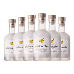 Crema de Licor Antonio Nadal Giulioncello Botellín 20 cl Lemon — Limón (Caja de 6 unidades)