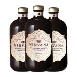 Crema de Licor Campeny Nirvana Chocolate Botella Medium 50 cl (Caja de 3 unidades)
