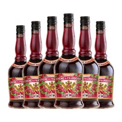 Crema de Licor Cherry Rocher 70 cl Framboise — Frambuesa (Caja de 6 unidades)