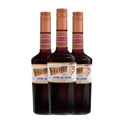 Crema de Licor De Kuyper 20º 70 cl Dark Cocoa — Cacao Negro (Caja de 3 unidades)
