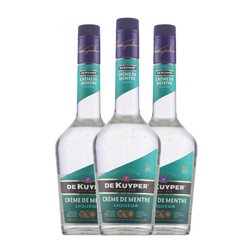 Crema de Licor De Kuyper Menthe White 70 cl (Caja de 3 unidades)