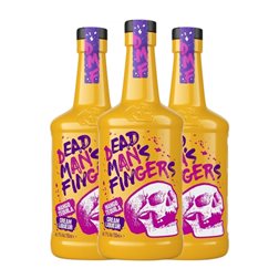 Crema de Licor Dead Man's Fingers 70 cl Mango, Tequila (Caja de 3 unidades)