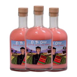 Crema de Licor El Tio Canya 70 cl Fresa (Caja de 3 unidades)