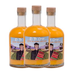 Crema de Licor El Tio Canya 70 cl Mango (Caja de 3 unidades)