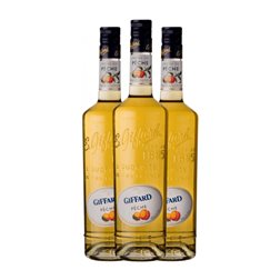 Crema de Licor Giffard 70 cl Pêche — Melocotón (Caja de 3 unidades)