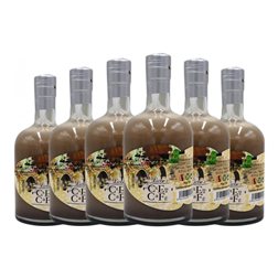 Crema de Licor Gómez Caro 70 cl Café (Caja de 6 unidades)