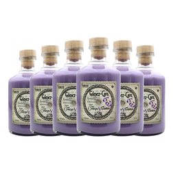 Crema de Licor Gómez Caro 70 cl Violeta (Caja de 6 unidades)