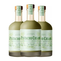 Crema de Licor JM Natta 70 cl Pistacho (Caja de 3 unidades)