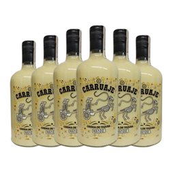 Crema de Licor Sabores Extremeños Carruaje 70 cl Limón, Tequila (Caja de 6 unidades)