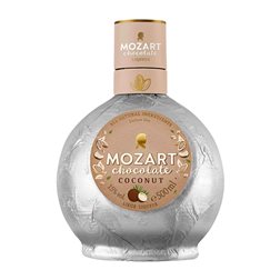 Crema de Licor Suntory Mozart Botellín Miniatura 5 cl Chocolate, Coconut — Coco