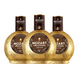 Crema de Licor Suntory Mozart Chocolate Botella Medium 50 cl (Caja de 3 unidades)