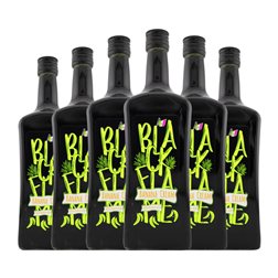 Crema de Licor SyS Black Flame 70 cl Banana, Tequila (Caja de 6 unidades)