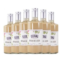 Crema de Licor Xeixal 70 cl (Caja de 6 unidades)
