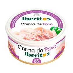 Crema de pavo ibéritos