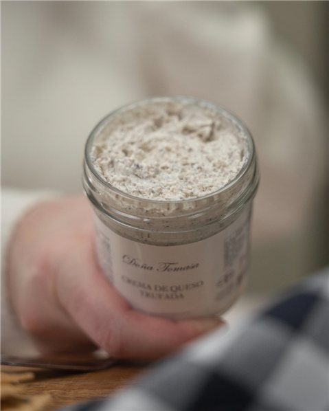 Crema de Queso con Trufa 135g-izquierda