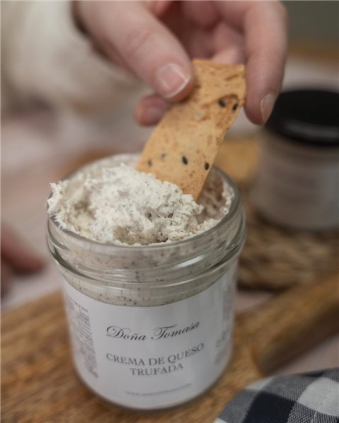 Crema de Queso con Trufa 135g-trasera