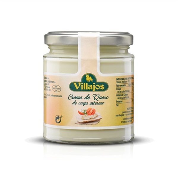 Crème de Fromage de Brebis Artisanale, Los Villajos-lateral
