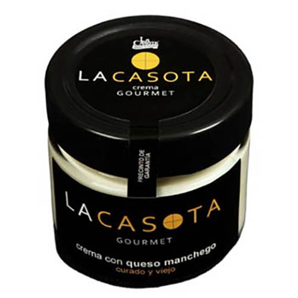 Crema de queso de oveja curado y viejo, La Casota-detalle