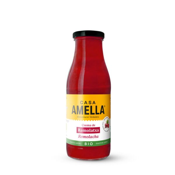 Organic Beetroot Cream 500ml, Casa Amella-detalle