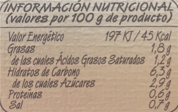 Crema de verduras camporel-detalle