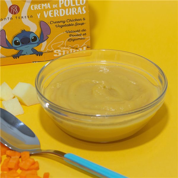 Crema Disney de Pollo y Verduras 280g-detalle