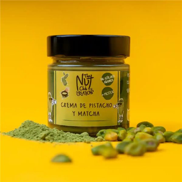Pistachio and matcha cream-detalle