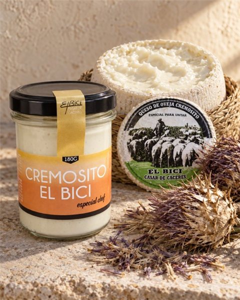 Cremosito El Bici – Crema de queso de oveja 180 g-lateral