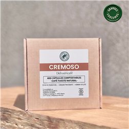 CREMOSO - Caja 400 cápsulas compostables de café  sostenible.