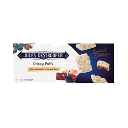 Crispy Puffs Chocolat Blanc 100G Jules Destrooper