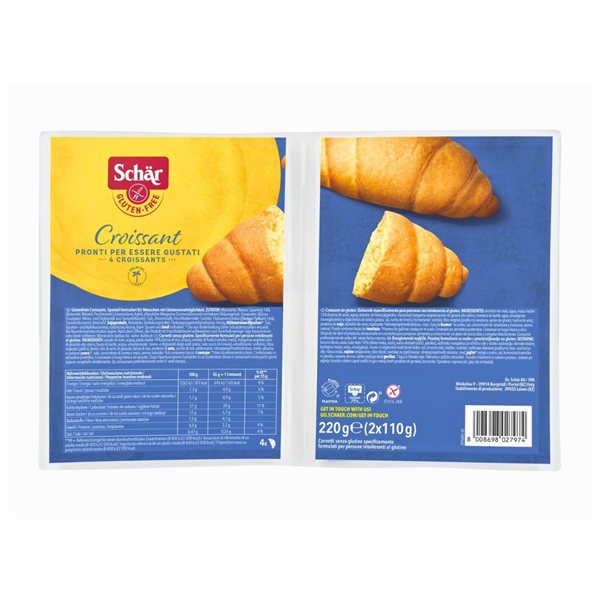 Croissant 220 g Schar-lateral