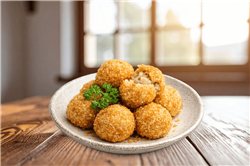 Croquettes de puchero au panko fraîches (10 uds)