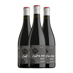 Cuatro Pasos Mencía Bierzo Black — Edición Negra 75 cl Vino Tinto (Caja de 3 unidades)