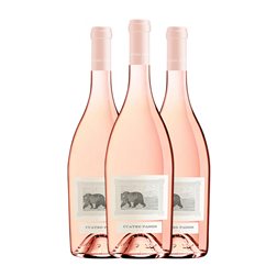 Cuatro Pasos Mencía Bierzo Rosé — Rosado Botella Magnum 1,5 L Vino Rosado (Caja de 3 unidades)