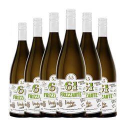 Cuatro Rayas 61 Verdejo Frizzante — Espumoso de Aguja 75 cl Vino Blanco (Caja de 6 unidades)