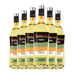 Cuatro Rayas Veliterra Verdejo Rueda 75 cl Vino Blanco (Caja de 6 unidades)