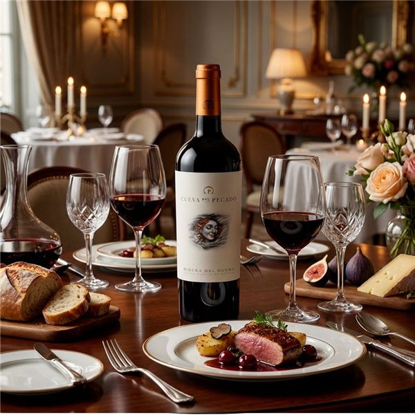 Cueva del Pecado Crianza 2021-lateral