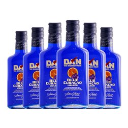 Curaçao Antonio Nadal Ban Blue — Azul Petaca 20 cl (Caja de 6 unidades)