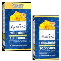 TURMERIC 80 CAPSULES 10,000 MG PURE STATE