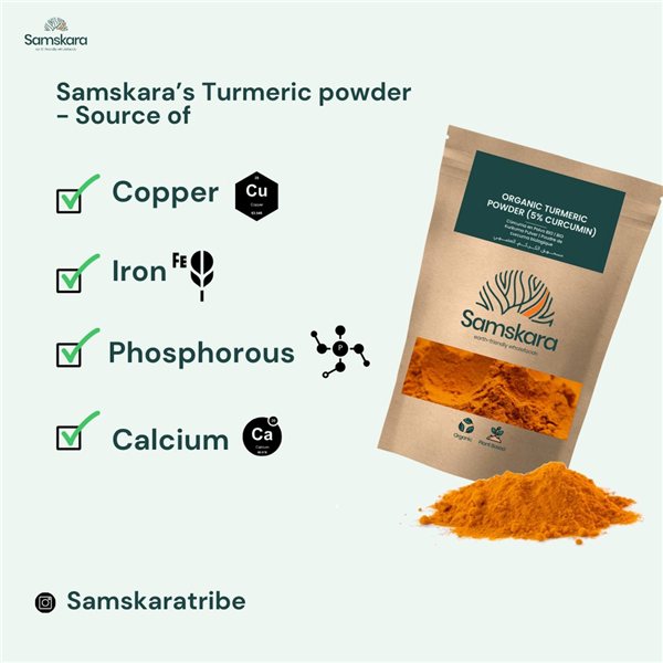 Cúrcuma en Polvo BIO - 500g-lateral