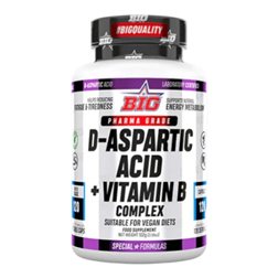 D-Aspartic Acid + Vitamin B 120 Caps