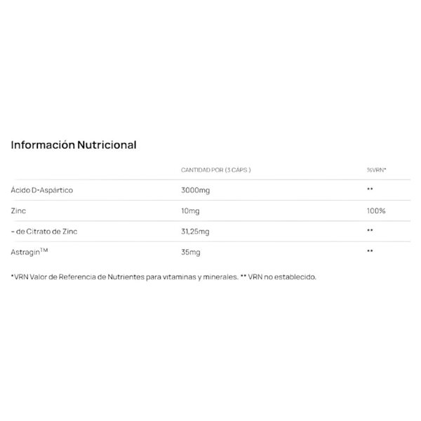 Daa D-Aspartic Acid PRO 90 Caps-detalle