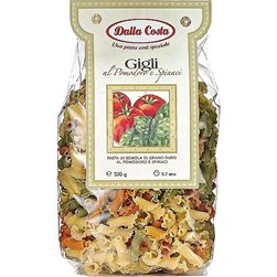 Dalla Costa Gigli Tricolor con Tomate y Espinacas 500g