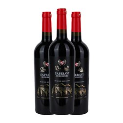 Danieli Budeshuri Saperavi Kakheti Organic — Ecológico 75 cl Vino Tinto (Caja de 3 unidades)