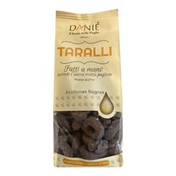 DANIELI ARTISAN TARALLI WITH BLACK OLIVES 240 G