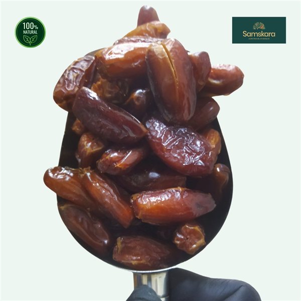 Dátiles Deglet Nour Sin Hueso BIO - 1kg-lateral