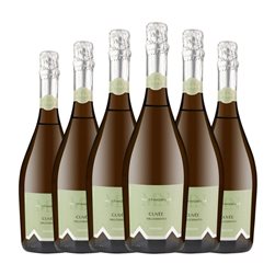De Angeli Musti Nobilis Extra Dry — Extra Seco Cuvée, Millesimato 75 cl Espumoso Blanco (Caja de 6 unidades)