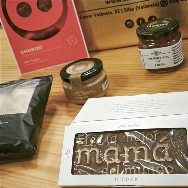 Gourmet-Box "Bier mit Mama"-trasera